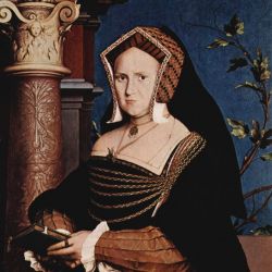 Portrait of rich lady